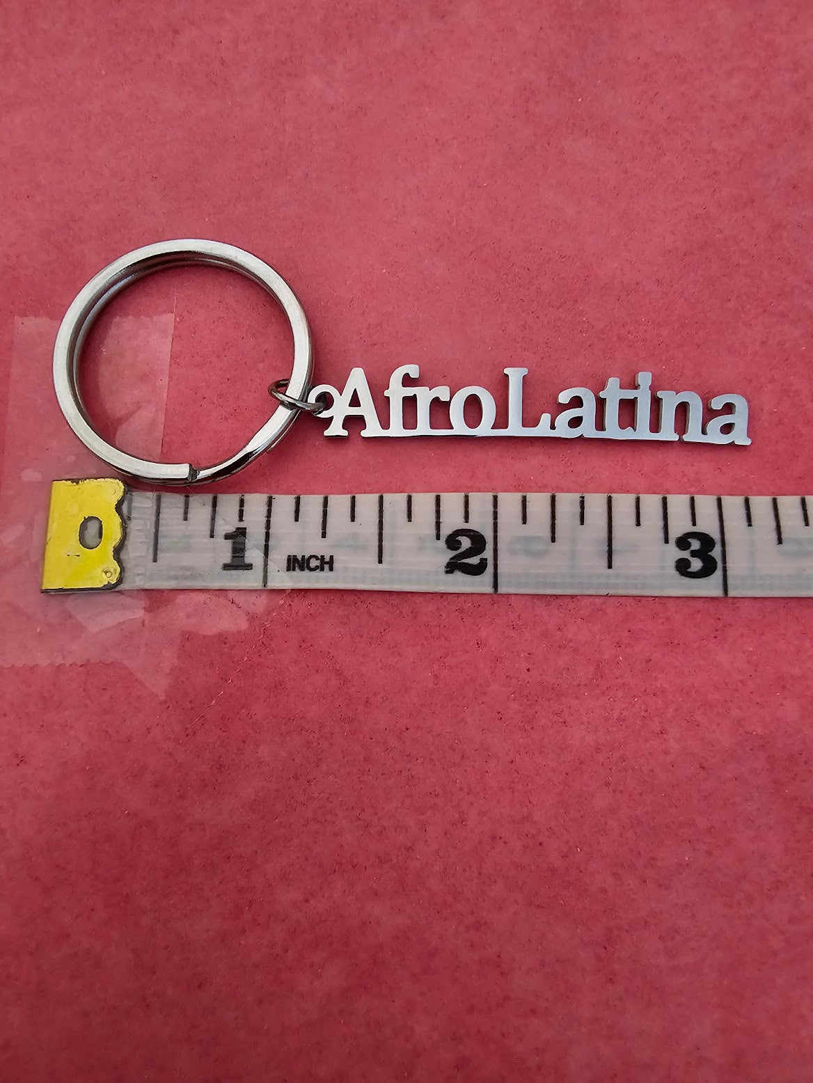 Afro Latina Keychain