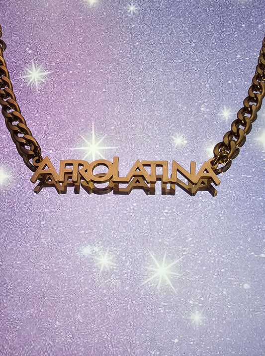 Afro Latina Necklace